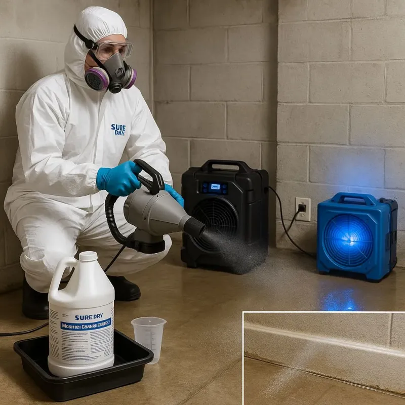 Sanitization and Odor Removal process in Frisco, CO